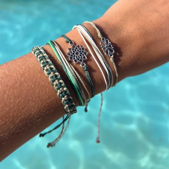 🏞️🌳NEW Pura Vida Inspired/Nature/Fresh Air /Set 5Handmade Adjustable Bracelets - Picture 4 of 11